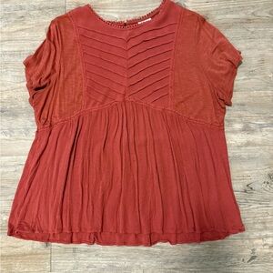 Knox Rose Women's Rust Blouse